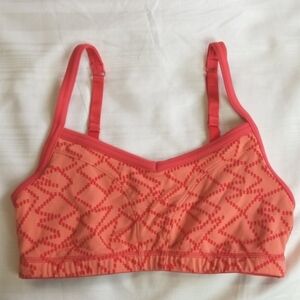 Lucy Orange Sports Bra Small